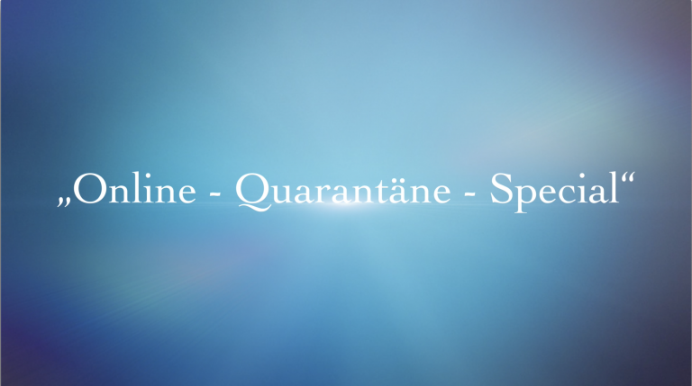 Osterferien 2020 – Online Quarantäne Special